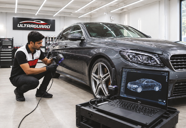 Ultraguard dashboard protection film