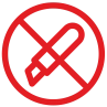 No Blade Near Interior
