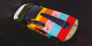 Color PPF multi-colour vehicle wrap